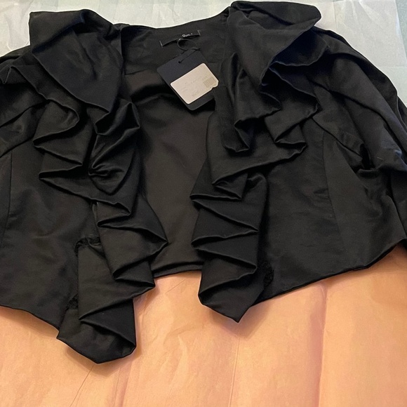 NWT! RYU For Anthropologie Ruffle Front Cardigan SMALL Cropped - Picture 11 of 13